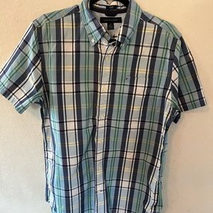 Men's Tommy Hilfiger 100% cotton short sleeved shirt